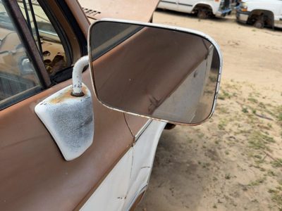 80-87 Chevy Silverado C20 Passenger Right Manual Side Mirror Door Mounted Oem