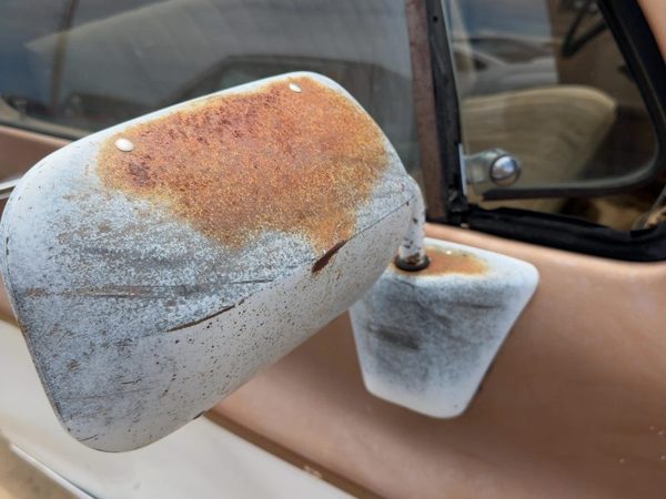 80-87 Chevy Silverado C20 Passenger Right Manual Side Mirror Door Mounted Oem — photo 7