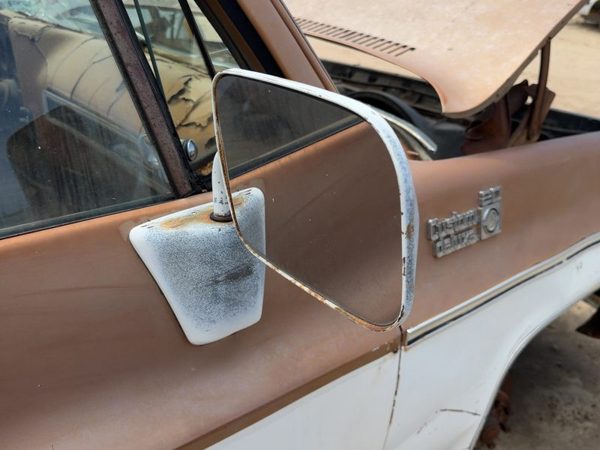 80-87 Chevy Silverado C20 Passenger Right Manual Side Mirror Door Mounted Oem — photo 6