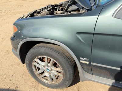2004-2006 Bmw X5 Driver Left Front Fender Oem E53 Highland Green A11 41357121007