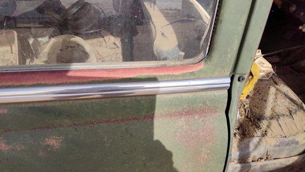 53-54 Bel Air 150 Sedan Passenger Right Rear Moulding From Door Back Trim Chrome — photo 2