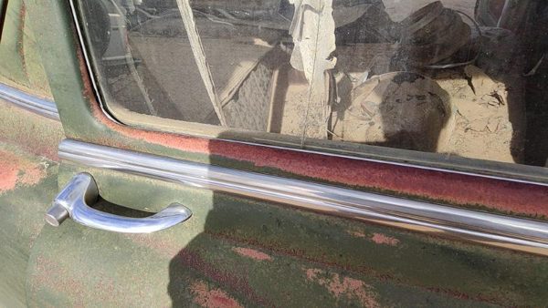 53-54 Bel Air 150 Sedan Passenger Right Rear Moulding From Door Back Trim Chrome — photo 5