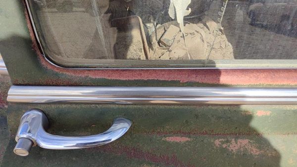 53-54 Bel Air 150 Sedan Passenger Right Rear Moulding From Door Back Trim Chrome — photo 6