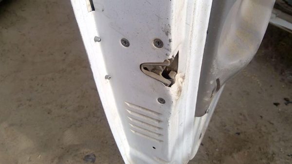 92-97 Ford F450 Driver Left Front Door Latch With Rods/Cables Oem — photo 6