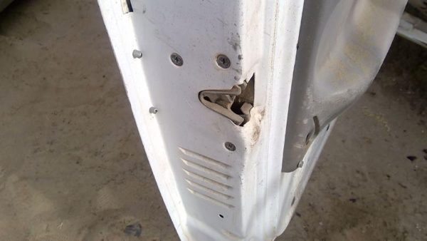 92-97 Ford F450 Driver Left Front Door Latch With Rods/Cables Oem — photo 5