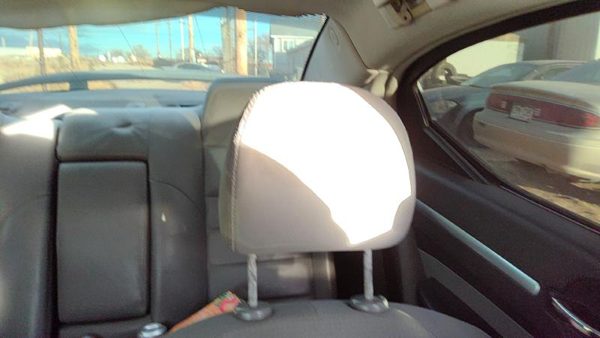 2008-2010 Dodge Charger Pair Of Front Headrests Oem Left Right Set Seat — photo 2