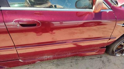 1995 Honda Accord Front Door RH Red