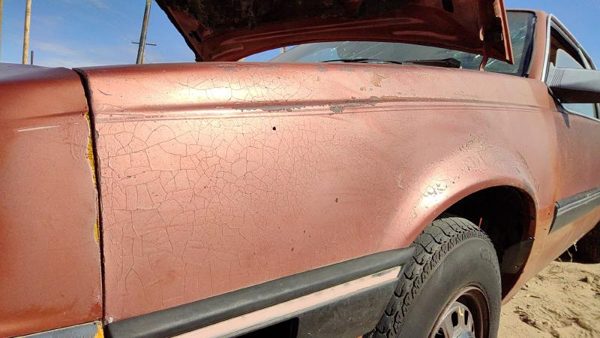 1985-1988 Pontiac Sunbird Driver Left Front Fender Oem Brown 22536459 — photo 3