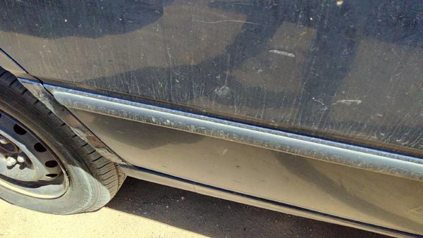 97-99 Camry Passenger Right Rear Moulding From Door Oem Back Trim Strip Blue 8L3 — photo 4