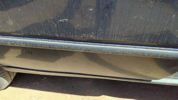 97-99 Camry Passenger Right Rear Moulding From Door Oem Back Trim Strip Blue 8L3 — photo 3
