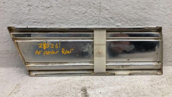 1989 Dodge D100 Passenger Right Fender Rear Molding Oem Trim Strip — photo 7