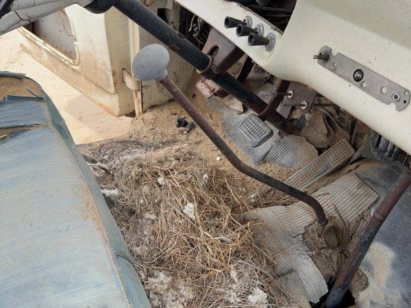 68 Ford F350 Floor Shifter Lever Assembly Manual Transmission Shift Unit Blue — photo 4