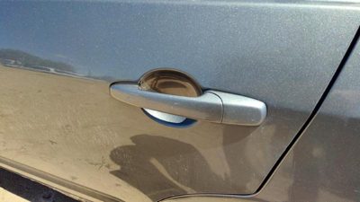 06-12 Ford Fusion Driver Left Rear Outside Door Handle Oem Back Sterling Gray Uj