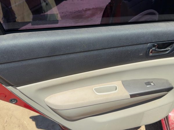 06-09 Prius Driver Left Rear Door Trim Panel With Switches Back Cloth Inner Bisq — photo 2