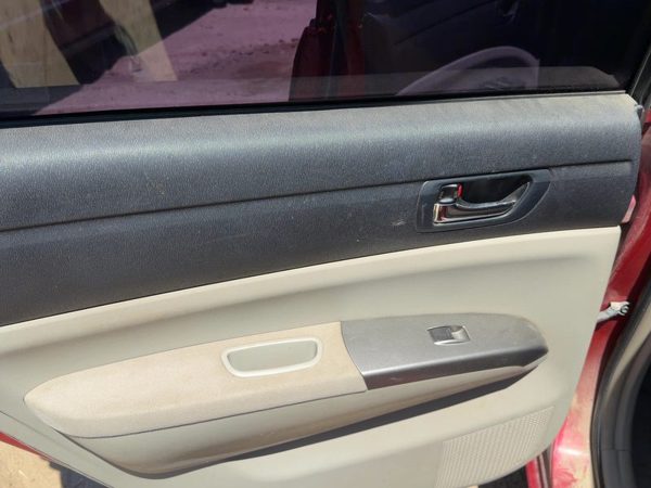 06-09 Prius Driver Left Rear Door Trim Panel With Switches Back Cloth Inner Bisq — photo 5