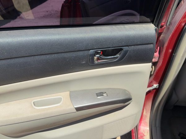 06-09 Prius Driver Left Rear Door Trim Panel With Switches Back Cloth Inner Bisq — photo 4