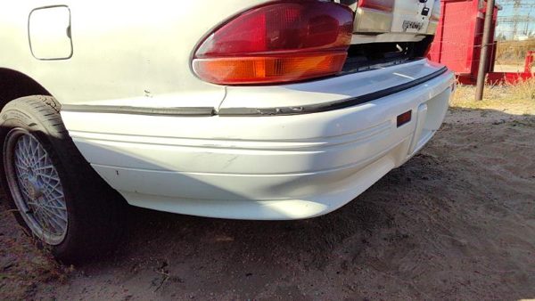 1992-1995 Pontiac Bonneville Rear Bumper Cover Assembly Oem Back White 16520213 — photo 4