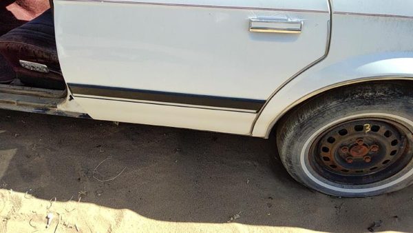 1989 Buick Century Rear Door LH White — photo 2