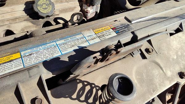 1994 Pontiac Bonneville Radiator Support — photo 2