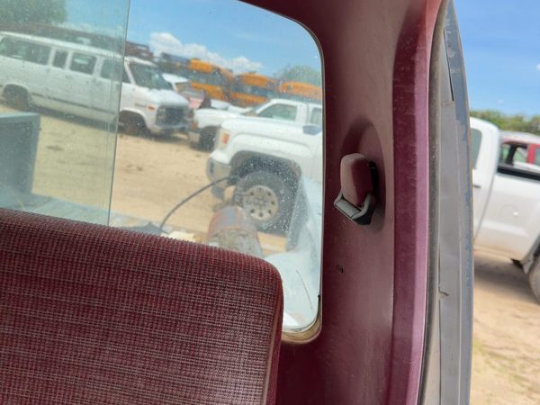 1987-1991 Ford F150 Pickup Driver Left Rear B-Post Trim Panel Red — photo 1