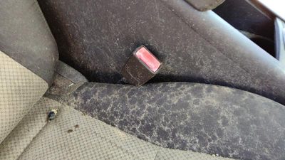 2010-12 Chevy Malibu Passenger Right Front Seat Belt Buckle Receiver Oem Tan 34B