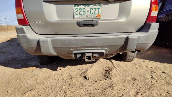 1999-2004 Jeep Grand Cherokee Rear Bumper Cover Assembly Oem Back Tk66ybmab — photo 1
