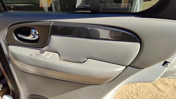 06-09 Gmc Envoy Passenger Right Rear Door Trim Panel With Switches Back Gray 28H — photo 3
