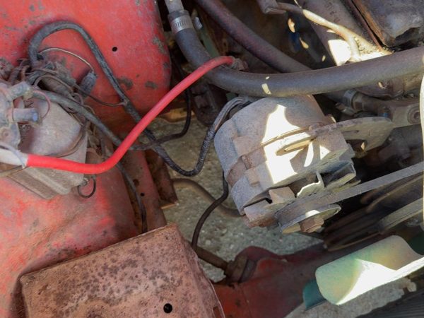 1970-1977 Ford Maverick Alternator 3.3L 40 Amp D7Az10346C — photo 4