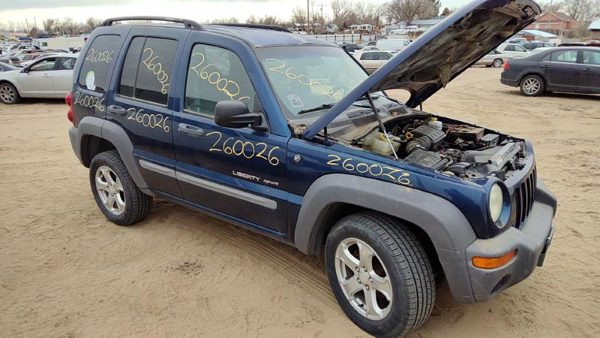 2002 Jeep Liberty Vehicle Unit Complt. Gray m5dv Blue PB7 3.7L Mt 4x4 — photo 7