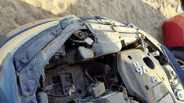 2006 Hyundai Sonata Radiator Support 641010A000 — photo 5