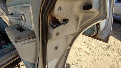 1979 Chevy Caprice Passenger Right Rear Door Latch With Rods/Cables Oem Back