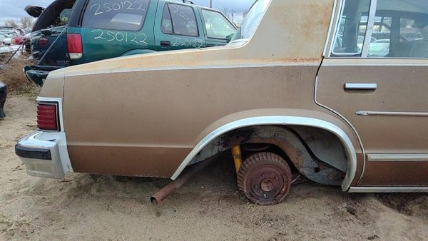 1981-1983 Chevy Malibu Passenger Right Rear Quarter Panel Cut 20269736 4 Door — photo 3