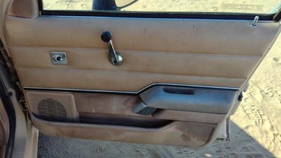 1984-1987 Ford Tempo Passenger Right Front Door Trim Panel Manual Windows Tan