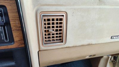 1984 Ford Tempo Center Dash Heater Vent Assembly Oem Ac Tan E43z5404320a