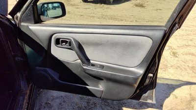 1999-2002 Infiniti G20 Passenger Right Front Door Trim Panel With Switches Black