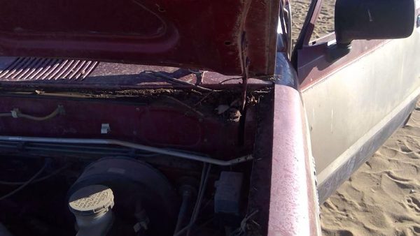 1981-1987 Isuzu Pup Pickup Driver Left Hood Hinge Assembly Oem Red 94217433 — photo 5