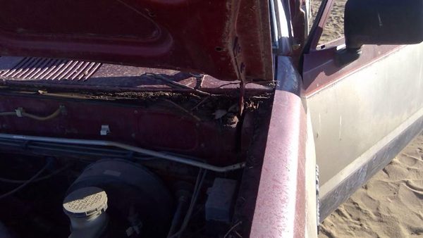 1981-1987 Isuzu Pup Pickup Driver Left Hood Hinge Assembly Oem Red 94217433 — photo 7