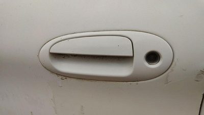 1999-2005 Mercury Sable Driver Left Front Outside Door Handle Oem Wt White