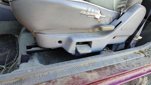 1994-1997 Ford Aspire Driver Left Side Seat Trim Panel Oem Gray — photo 3