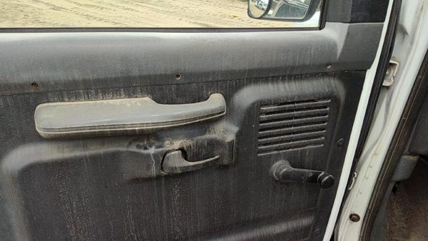 1992-1996 Ford Van E250 Driver Left Front Door Trim Panel Manual Gray — photo 3