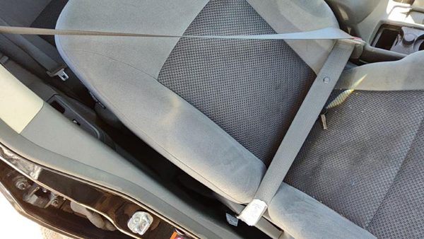07-09 Sentra Passenger Right Front Seat Belt Retractor Oem Shoulder 2.0L Black W — photo 1