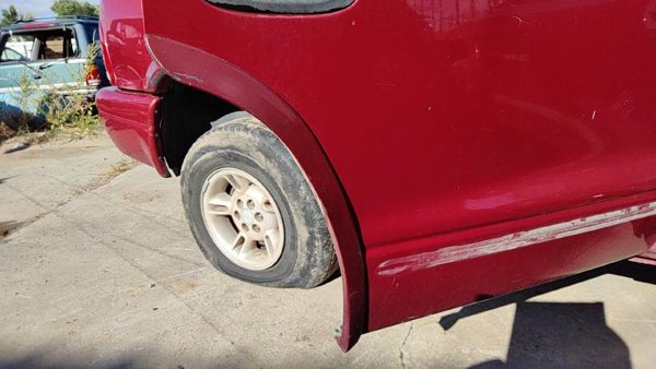 98-03 Dodge Durango Passenger Right Rear Moulding From Door Back Trim Strip Red — photo 2