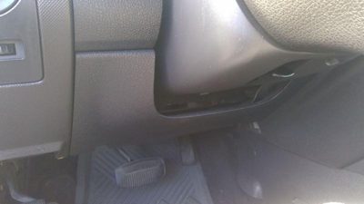 06-10 Mercury Mountaineer Lower Dash Under Column Knee Bolster Trim Panel Black