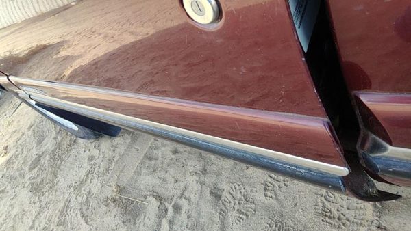97-99 Buick Lesabre Driver Left Front Moulding From Door Trim 51B Bordeaux Red — photo 4