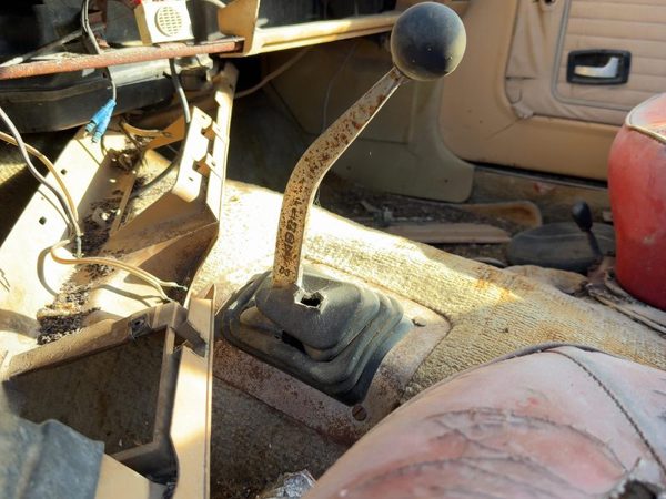 76 Ford Maverick Floor Shifter Lever Assembly Manual Transmission Shift Unit Oem — photo 2