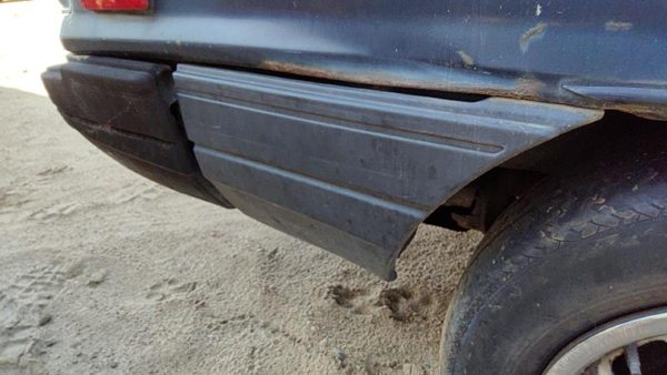 1984-1986 Toyota Camry Passenger Right Rear Moulding On Quarter Panel Oem Gray — photo 5