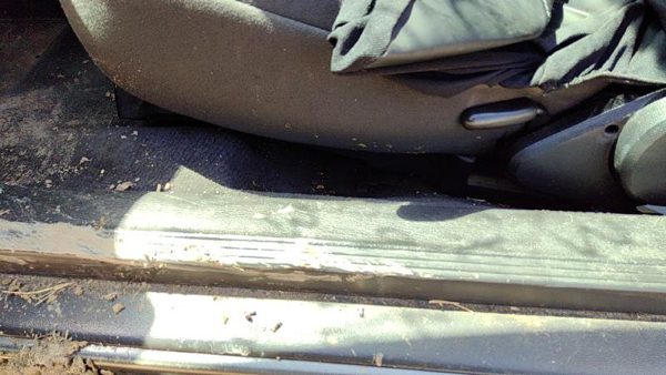 1999-2004 Ford Mustang Driver Left Side Seat Trim Panel Oem Black 9W — photo 1
