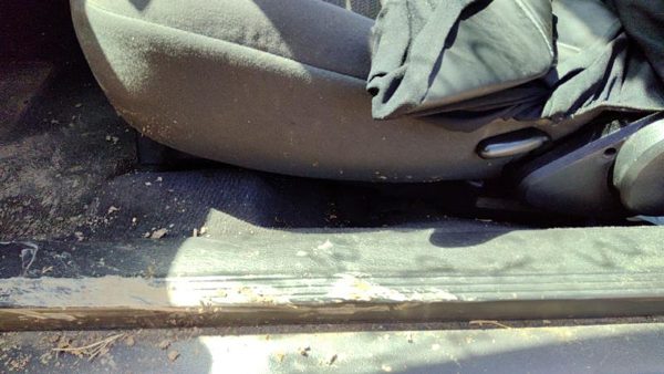 1999-2004 Ford Mustang Driver Left Side Seat Trim Panel Oem Black 9W — photo 2