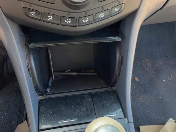 2003-2007 Honda Accord Sedan Lower Dash Cubby Storage Compartment Gray OEM — photo 4
