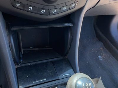 2003-2007 Honda Accord Sedan Lower Dash Cubby Storage Compartment Gray OEM